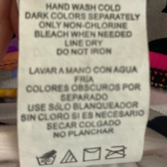 Kenneth Cole Smocked Bandeau One-Piece Halter Swimsuit Floral XL #60K - Picture 10 of 10